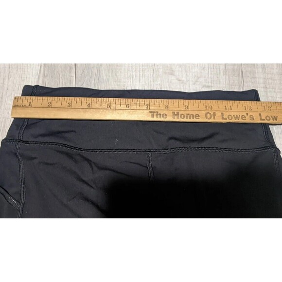 Lululemon Home Stretch Crop Black BLK Luxtreme 19" Women's Sz 6 LW6AEDS Leggings - Picture 6 of 9